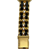 シャネル CHANEL プルミエール S H0001 ブラック ゴールドプレーテッド クオーツ レディース 腕時計