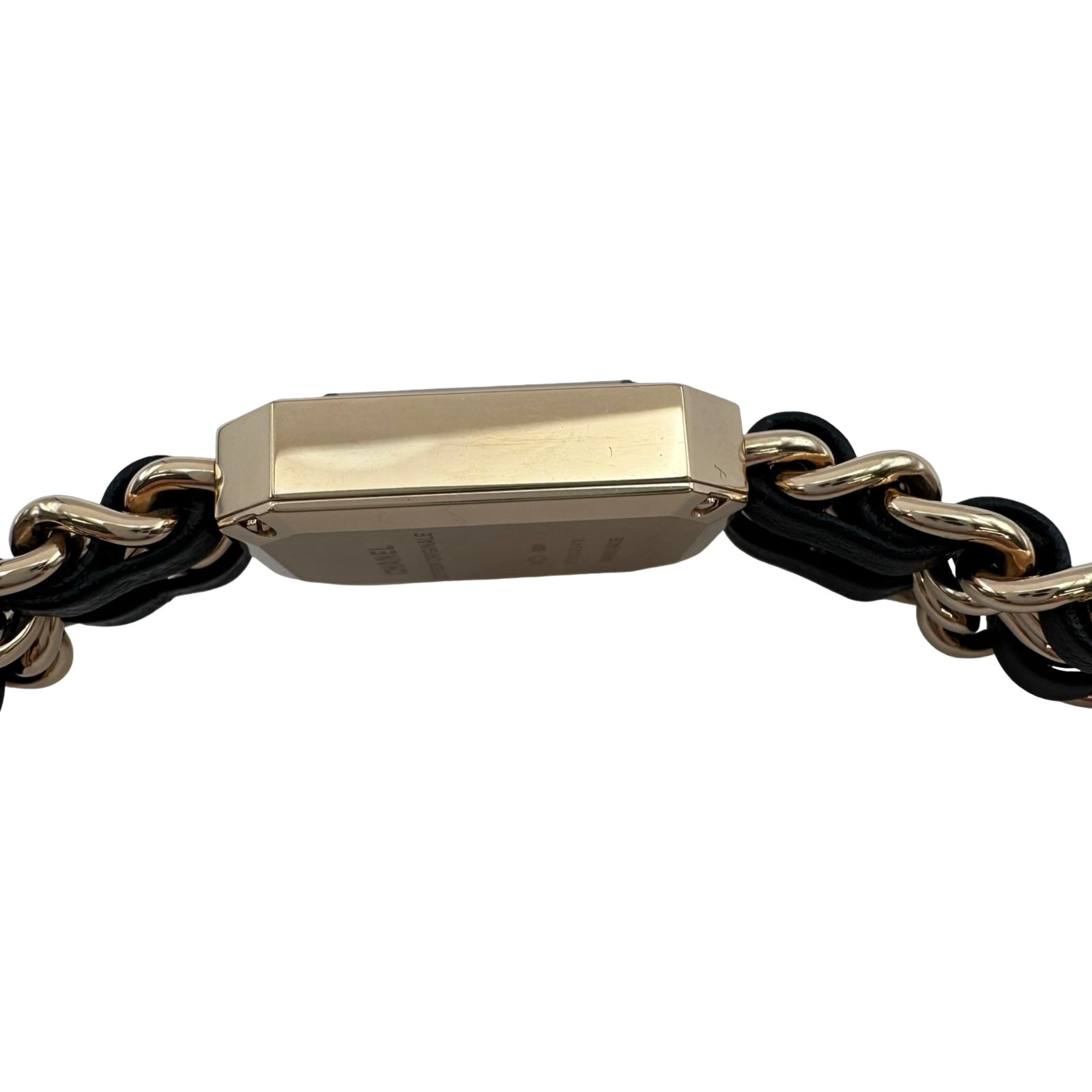 シャネル CHANEL プルミエール S オリジナル エディション H6951 ブラック 金メッキ クオーツ レディース 腕時計 シャネル CHANEL プルミエール S オリジナル エディション H6951