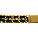 シャネル CHANEL プルミエール S H0001 ブラック メッキ クオーツ レディース 腕時計