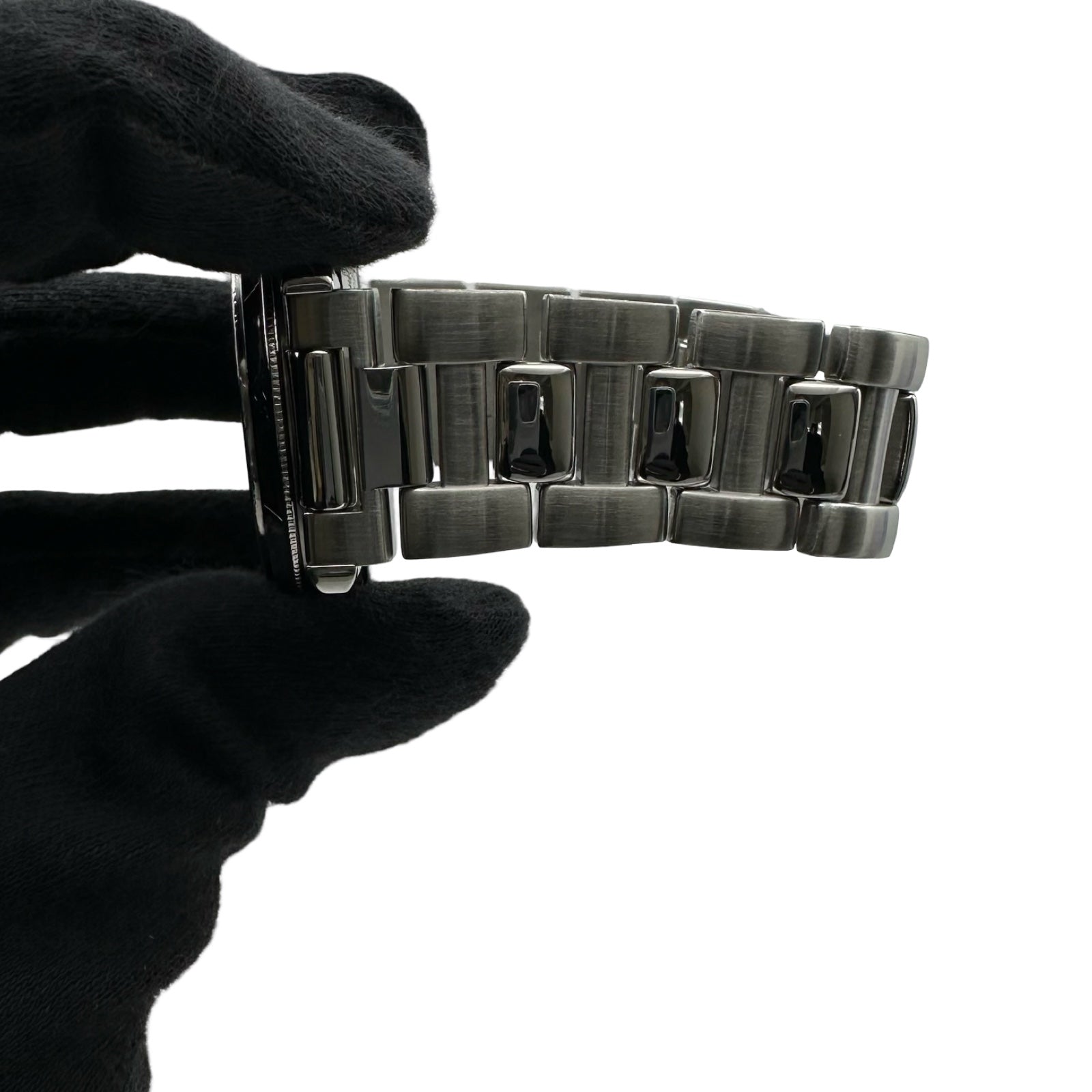 カルティエ Cartier パシャ38mm GMT パワーリザーブ W31037HG シルバー