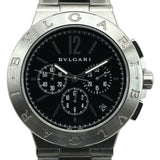 ブルガリ BVLGARI ディアゴノ ヴェロチッシモ クロノグラフ 102330(DG41SCH) ブラック ステンレススチール 自動巻き メンズ 腕時計