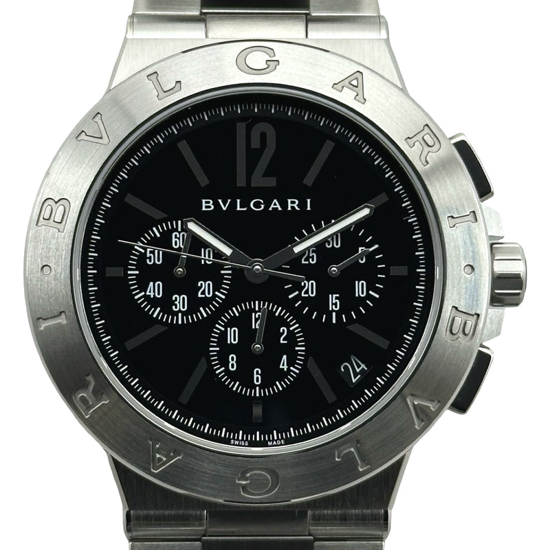 ブルガリ BVLGARI ディアゴノ ヴェロチッシモ クロノグラフ 102330
