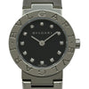 ブルガリ BVLGARI ブルガリブルガリ BB23SS ブラック ステンレススチール クオーツ レディース 腕時計