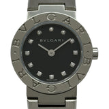 ブルガリ BVLGARI ブルガリブルガリ BB23SS ブラック ステンレススチール クオーツ レディース 腕時計