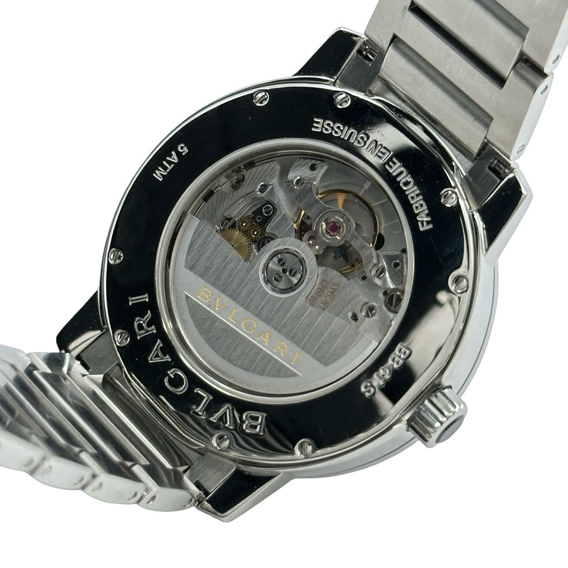 ブルガリ BVLGARI ブルガリブルガリ BB41S ブラック ステンレス