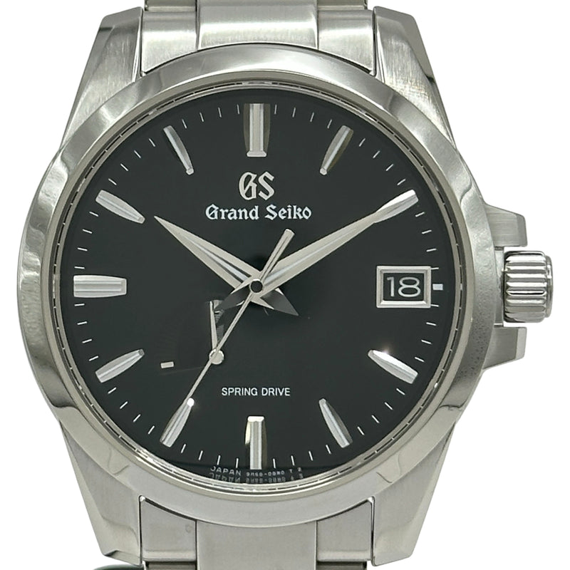 グランドセイコー Grand Seiko ヘリテージコレクション スプリングドライブ SBGA227(9R65-0AG1) ブラック ステンレススチール 自動巻き メンズ 腕時計 グランドセイコー Grand Seiko ヘリテージコレクション スプリング
