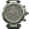 カルティエ Cartier パシャ38mm クロノグラフ2004年クリスマス限定モデル W3107355 グレー ステンレススチール 自動巻き メンズ 腕時計