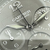 カルティエ Cartier パシャ38mm クロノグラフ2004年クリスマス限定モデル W3107355 グレー ステンレススチール 自動巻き メンズ 腕時計