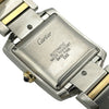 カルティエ Cartier タンクフランセーズ LM W51005Q4 シルバー ゴールド/ステンレススチール 自動巻き メンズ 腕時計