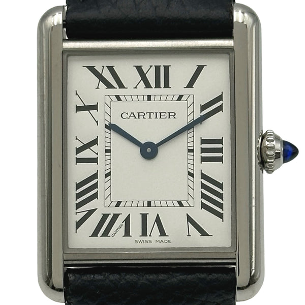 カルティエ Cartier タンクマスト LM ソーラービート WSTA0059