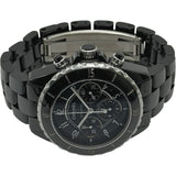 シャネル CHANEL J12 クロノグラフ 41MM H0940 ブラック セラミック/ステンレススチール 自動巻き メンズ 腕時計