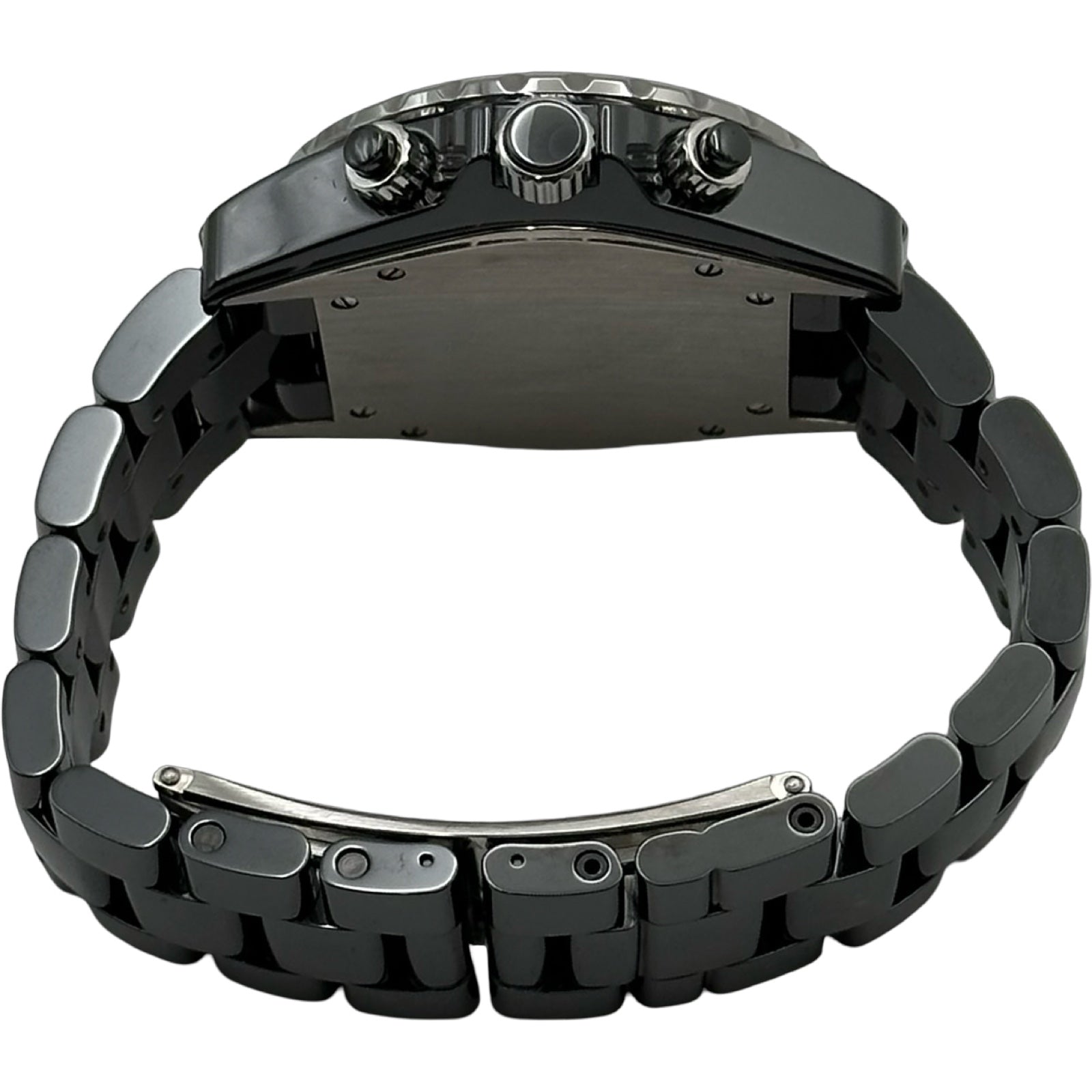 決済SALE CHANEL J12 自動巻き クロノグラフ　メンズ腕時計　極美品 シャネル CHANEL J12 クロノグラフ 41MM H0940 ブラック セラミック