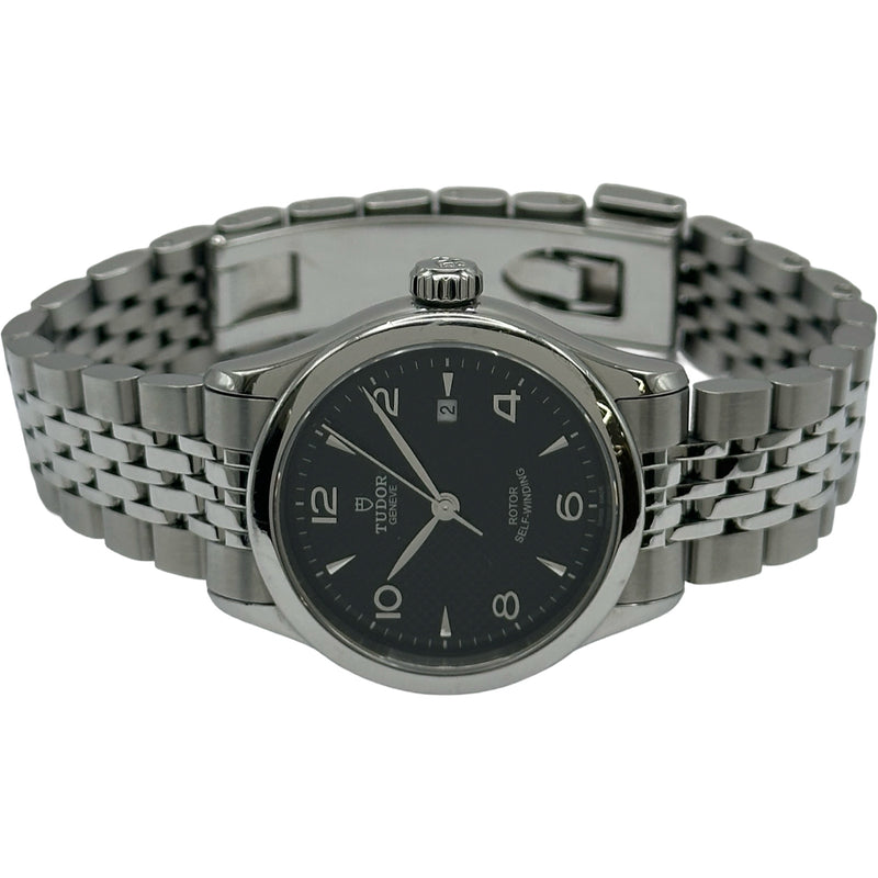 チューダー/チュードル TUDOR 1926デイト 91350 ブラック ステンレス