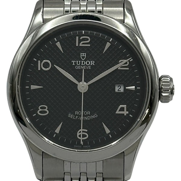 チューダー/チュードル TUDOR 1926デイト 91350 ブラック ステンレス