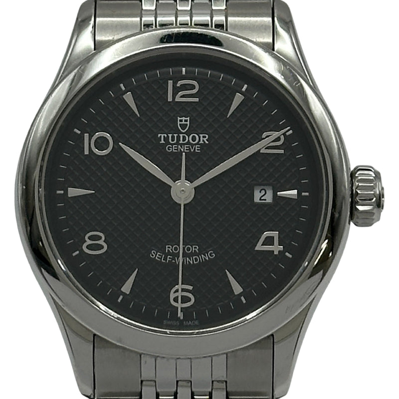 チューダー/チュードル TUDOR 1926デイト 91350 ブラック ステンレス