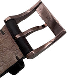 グッチ GUCCI インターロッキングG 133.3 グレー 金メッキ クオーツ メンズ 腕時計
