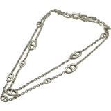 エルメス HERMES シューヌダンクルファランドールネックレス シルバー Ag925 ジュエリー