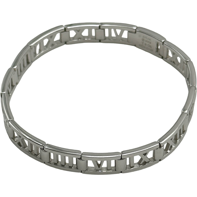 ティファニー TIFFANY＆CO アトラスブレス ホワイトゴールド 750