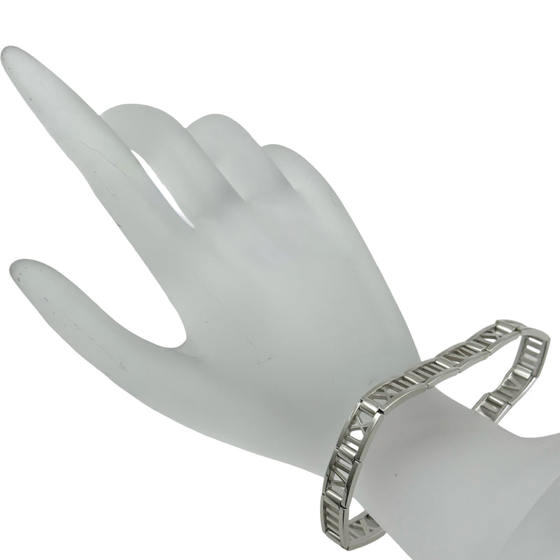 Tiffany & Co.アトラスバーブレスレットホワイトゴールド(AU750) ティファニー TIFFANY＆CO アトラスブレス ホワイトゴールド 750