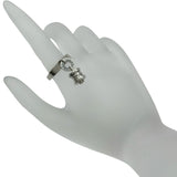 ブルガリ BVLGARI ビーゼロワンエレメントリング ホワイトゴールド 750 ダイヤモンド ジュエリー