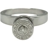 ブルガリ BVLGARI ビーゼロワンエレメントリング ホワイトゴールド 750 ダイヤモンド ジュエリー
