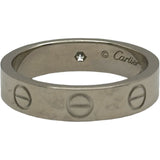 カルティエ Cartier ミニラブリング1PD ホワイトゴールド Au750 ダイヤモンド ジュエリー