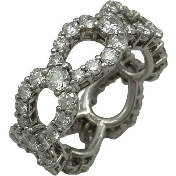 ハリーウィンストン HARRY WINSTON ループバイリング プラチナ PT950