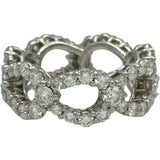 ハリーウィンストン HARRY WINSTON ループバイリング プラチナ PT950 ダイヤモンド ジュエリー