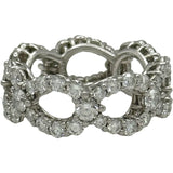 ハリーウィンストン HARRY WINSTON ループバイリング プラチナ PT950 ダイヤモンド ジュエリー