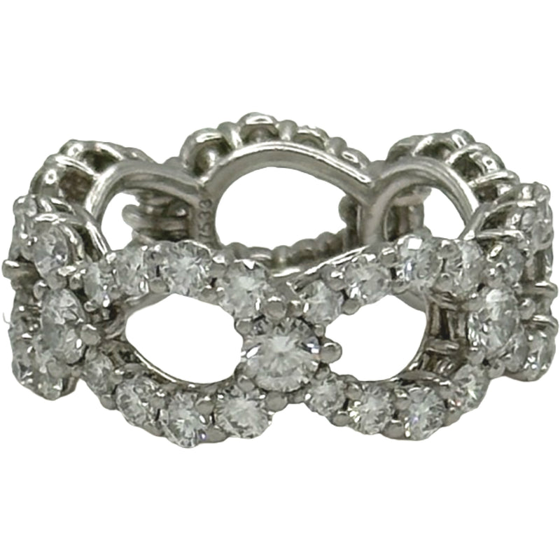 ハリーウィンストン HARRY WINSTON ループバイリング プラチナ PT950
