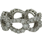 ハリーウィンストン HARRY WINSTON ループバイリング プラチナ PT950 ダイヤモンド ジュエリー