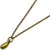 ティファニー TIFFANY＆CO ティアドロップネックレス ゴールド 750 ジュエリー