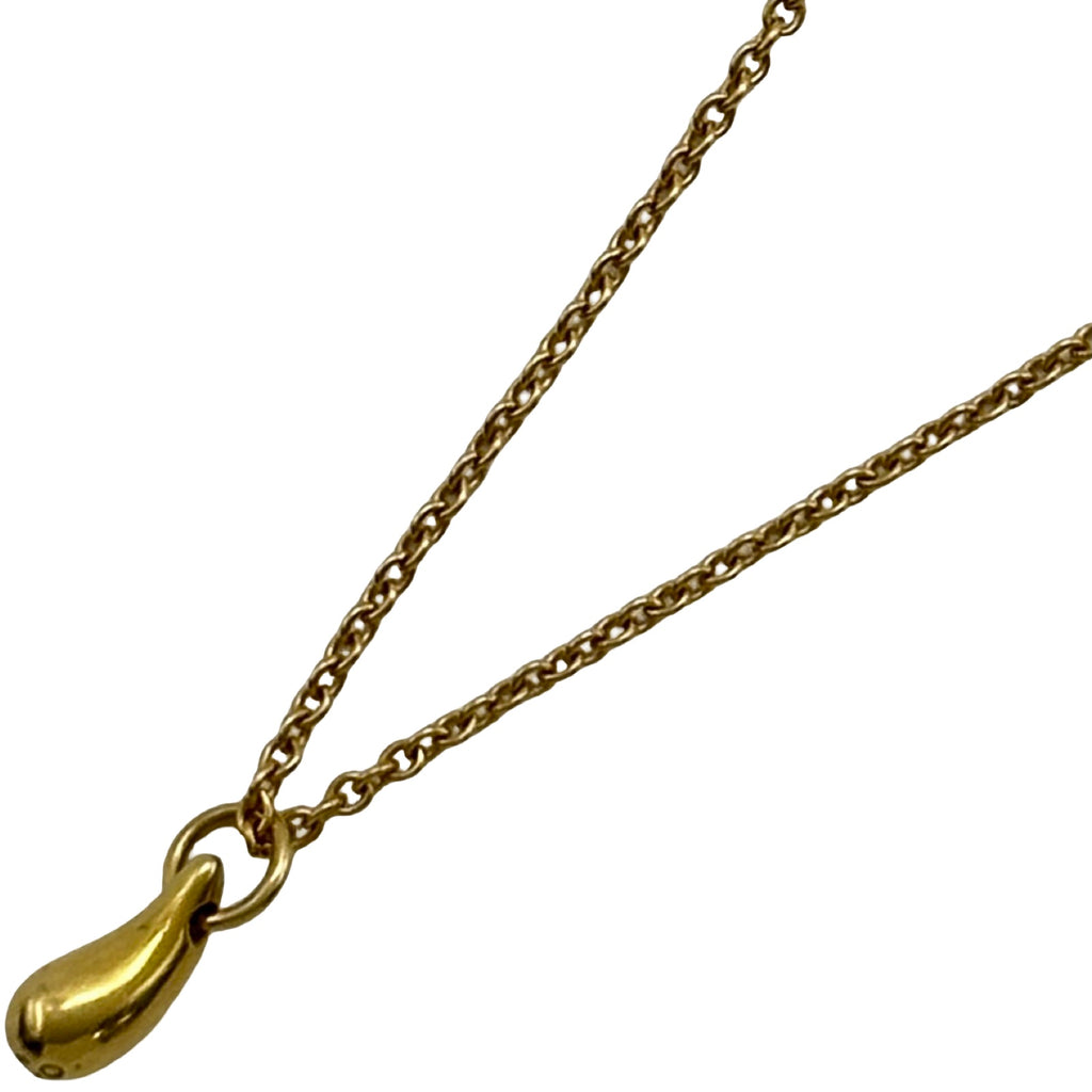 Tiffany & Co. ゴールド無限大ネックレス ティファニー TIFFANY＆CO ティアドロップネックレス ゴールド 750