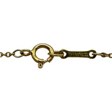 ティファニー TIFFANY＆CO ティアドロップネックレス ゴールド 750 ジュエリー