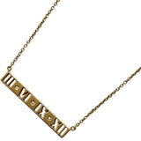 ティファニー TIFFANY＆CO アトラスバーネックレス ピンクゴールド Au750 ダイヤモンド ジュエリー
