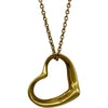 ティファニー TIFFANY＆CO オープンハートネックレス ゴールド 18K ジュエリー