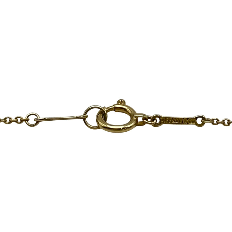 ティファニー TIFFANY＆CO バイザヤードネックレス ゴールド 750