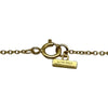 ティファニー TIFFANY＆CO TTWOサークルネックレス ゴールド Au750 グリーンアゲート ジュエリー