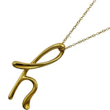ティファニー TIFFANY＆CO イニシャルhネックレス ゴールド 750 ジュエリー