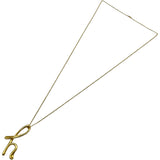 ティファニー TIFFANY＆CO イニシャルhネックレス ゴールド 750 ジュエリー