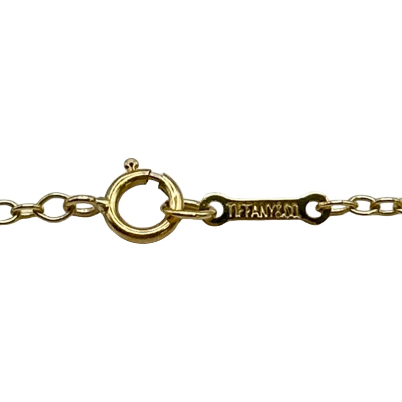 ティファニー TIFFANY＆CO イニシャルhネックレス ゴールド 750