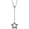 ティファニー TIFFANY＆CO スターシングルドロップネックレス プラチナ Pt950 ダイヤモンド ジュエリー