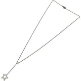 ティファニー TIFFANY＆CO スターシングルドロップネックレス プラチナ Pt950 ダイヤモンド ジュエリー