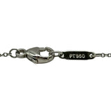 ティファニー TIFFANY＆CO スターシングルドロップネックレス プラチナ Pt950 ダイヤモンド ジュエリー