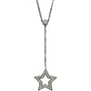 ティファニー TIFFANY＆CO スターシングルドロップネックレス プラチナ Pt950 ダイヤモンド ジュエリー