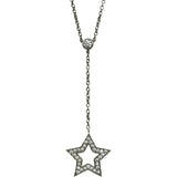 ティファニー TIFFANY＆CO スターシングルドロップネックレス プラチナ Pt950 ダイヤモンド ジュエリー