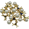 ミキモト MIKIMOTO ブローチ ゴールド K18 パール ジュエリー