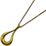 ティファニー TIFFANY＆CO オープンティアドロップネックレス ゴールド 750 ジュエリー