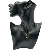 ティファニー TIFFANY＆CO オープンティアドロップネックレス ゴールド 750 ジュエリー