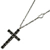 ダミアーニ DAMIANI プレスティージュネックレス ホワイトゴールド 750 ブラックダイヤモンド ジュエリー